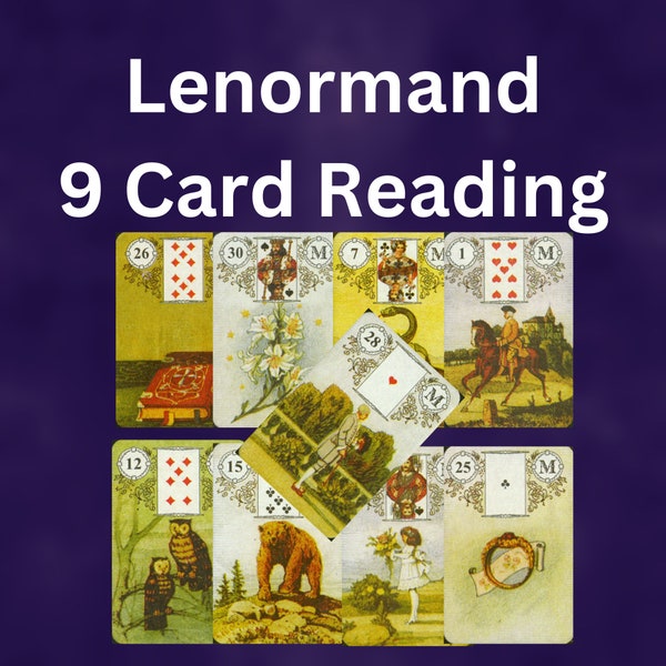 Lenormand Soulmate Twin Flame Love Reading New Person Career Job Angel Advice General Future Psychic same day advice
