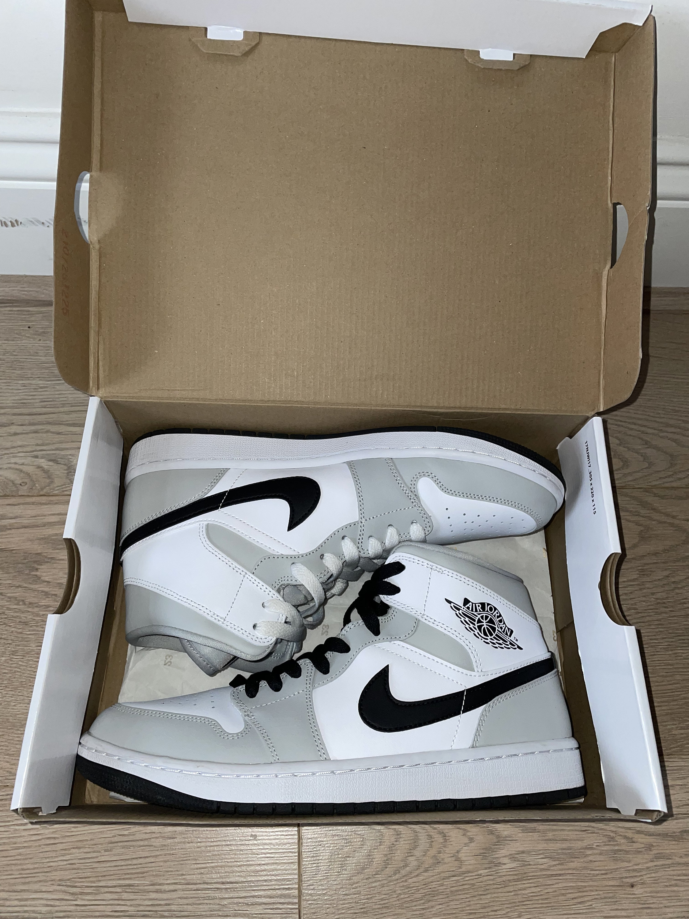 jordan 1 mid light smoke grey vinted