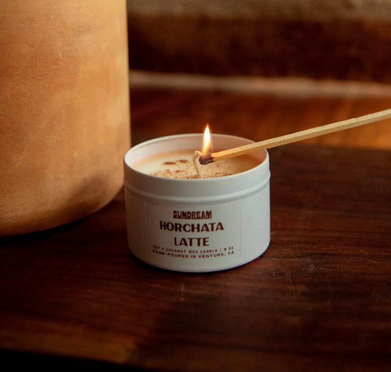 SundreamSupply Horchata Latte Candle