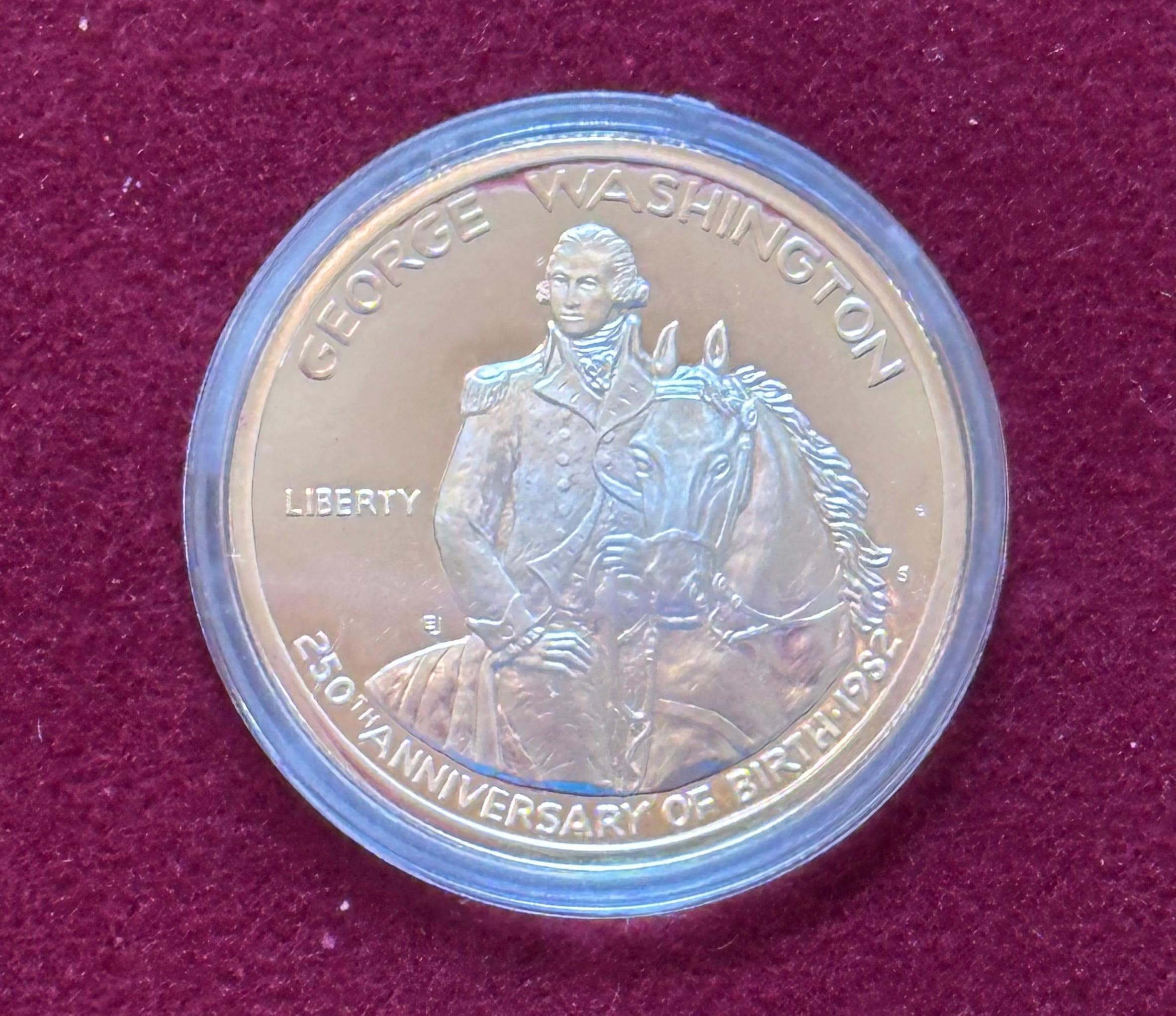 1982 George Washington Half Dollar - Etsy