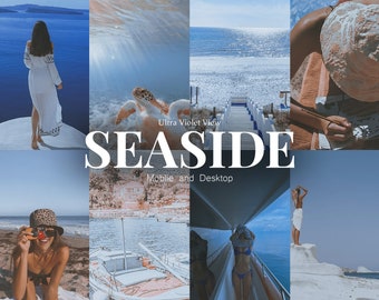 Seaside Lightroom Presets | Mobile & Desktop Filters (DNG)