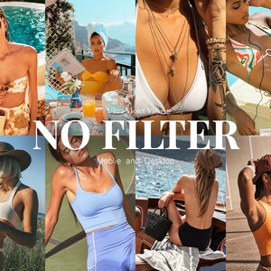 10 NO FILTER Lightroom mobile & desktop Presets | Winter Presets | Instagram Blogger Presets | Christmas Holiday Filter |
