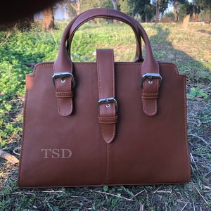 Damen Ledertasche, echt Rindsleder Italienische Leder Handtasche für Frauen, ein schönes Geschenk für Sie, Geburtstagsgeschenk