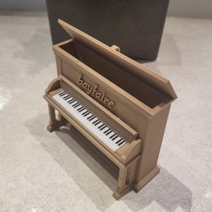 Piano Personalized Ornament - Valentines Day Gift - Musician Ornament Gift - Piano Player Ornament