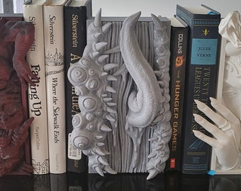 Mimic Book Nook - Fantasy Book Shelf Decor - Book Lovers Gift - Horror Bookend