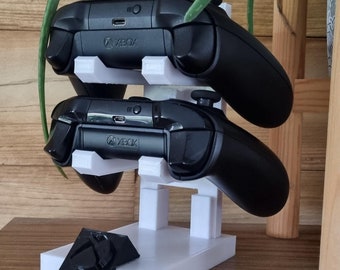 Soporte vertical para consola modular apilable: compatible con los controles de PlayStation, Xbox Switch: soporte y montaje en pared para juegos