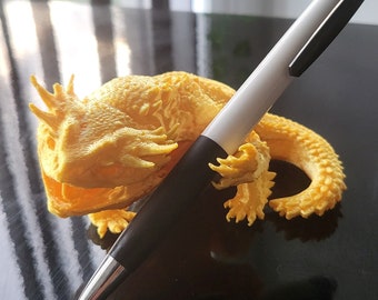 Dragon pennenhouder - pennenstandaard - kantoordecoratie - bureauaccessoires - vaderdagcadeau - potloodhouders