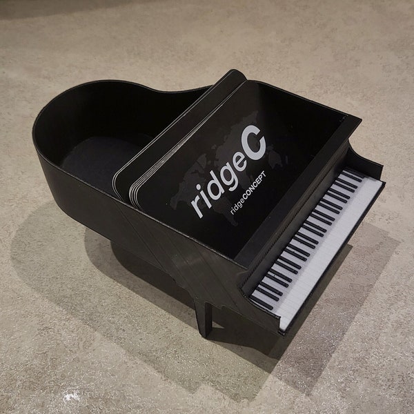 Piano Business Card Holder - Musician Gift - Piano Player Gifts - Piano Teacher Gifting