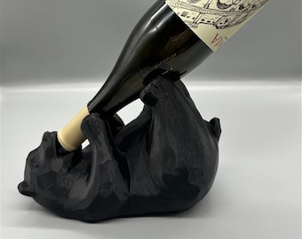 Drinking Bear Wine Holder and 3D Printed Kitchen Counter Decor