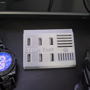 Porte-cartes USB et SD personnalisé - 3d imprimé - Support de clé USB - Organiseur de bureau - Organisateur de stockage