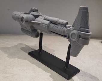 1/1100 Hammerhead Linienschiff - Modell Kriegsschiff 11" lang - Scifi Space Movie Requisiten