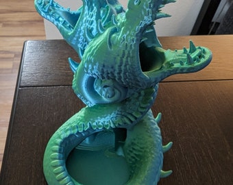 Twin Dragon Tärningstorn - Tillbehör till bordsrollspel - Tärningspresenter - Present till spelare