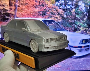 3D Print Your Car With Custom Engraved Text Display Stand