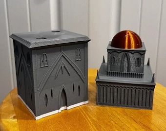 MTG Tower TCG Deck Box - 100 Card Holder - Unique Deck Case - Tabletop Accessories