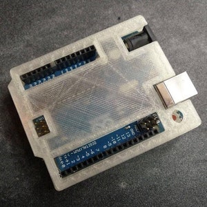 Open Pin Layout Arduino Uno R3 Case - Gadget Parts - PC Part