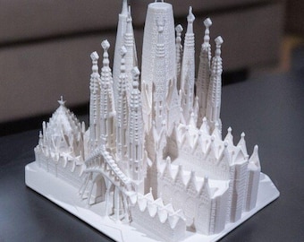 大きなサグラダ ファミリア、バルセロナのランドマーク モデル、建築的