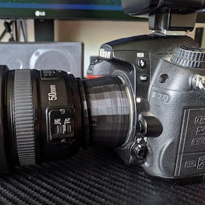 Adaptateurs d&#39;objectif macro pour appareil photo Nikon avec monture F - Accessoires Nikon
