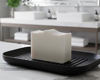 Minimalist Designer Soap Dish - Wide multiple Soap Holder Design