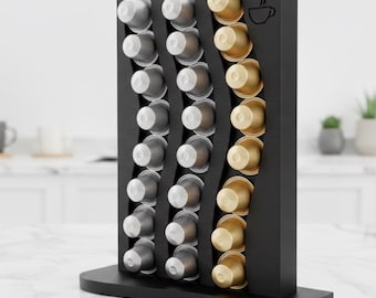Wavy design Nespresso Capsule Pod Holder & Organizer