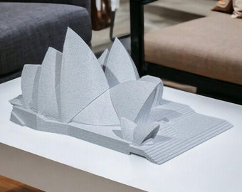 シドニーオペラハウスの精巧な模型 - オーストラリアを代表するランド