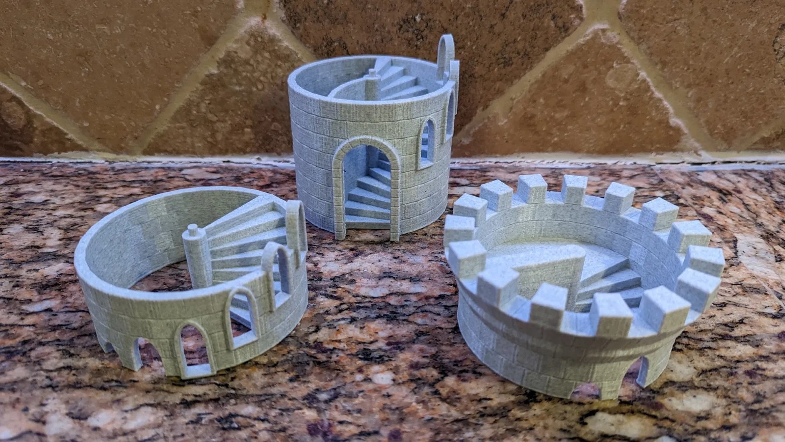 Tour de dés pliable Castle RPG, accessoires de jeux de rôle sur table, pièces de jeu de société personnalisées - France