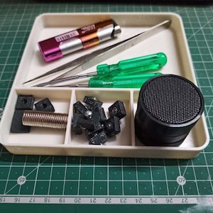 Custom Desk Trays, Multiple Color Options, Desk Storage Organizer, 3D Printed, Office Organization, Home Accessories