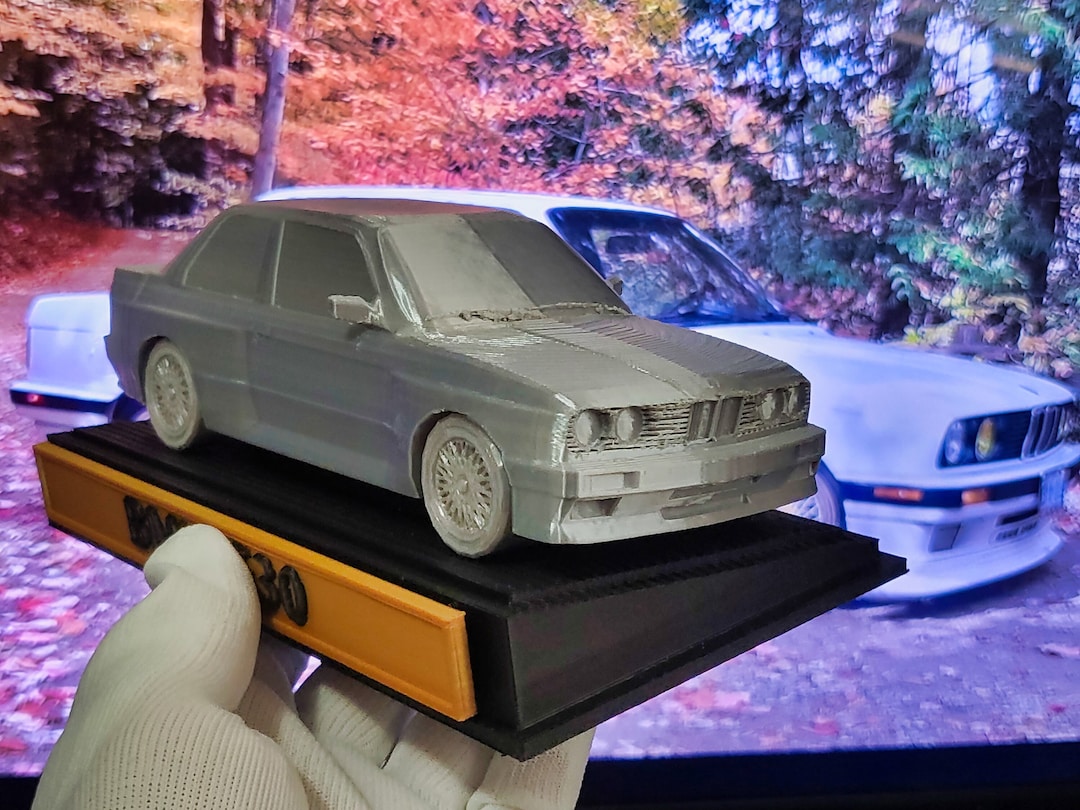 3D Print Your Car With Custom Engraved Text Display Stand - Etsy