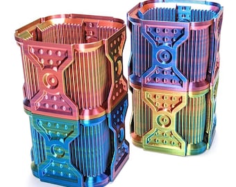 Multi Stackable Desk Box Organizer, Office Storage, 3D Printed, Home Accessories, Work Table Holder, Desktop Organization