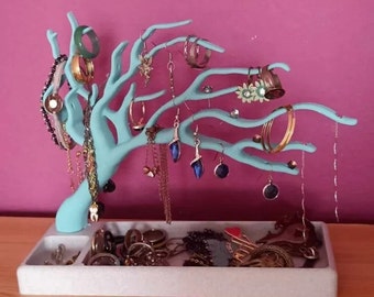 Bonsai Jewelry Tree, Valentines Day Gift, Necklace Storage, Ring Holder Stand, Ring Tree, Jewelry Organizer, Gift for Her,