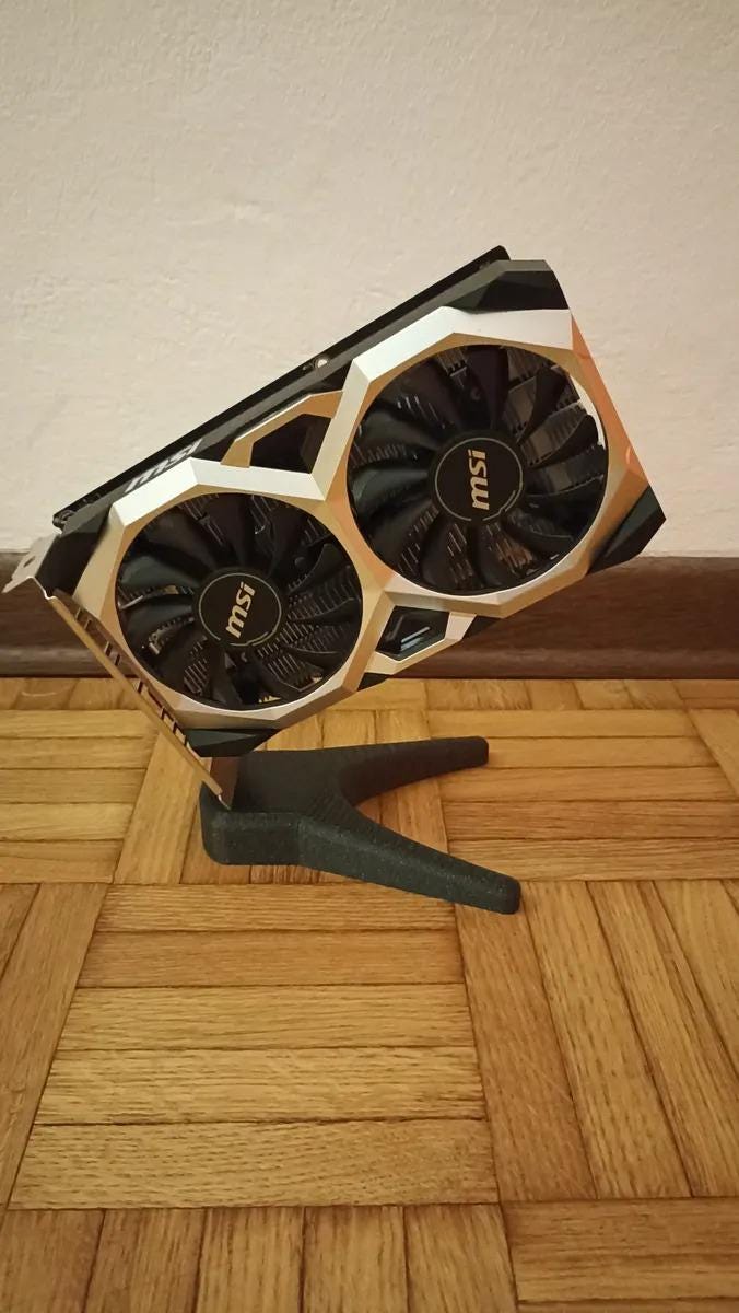 Custom Graphics Card Stand GPU Stand Dual Slot Stand & Display - Gaming Accessories - Etsy UK