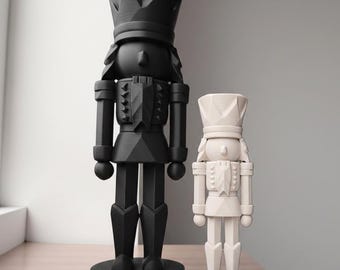 Decoración moderna de Cascanueces (2 piezas) - Decoración para el hogar