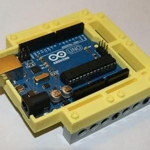 Brick Mount Plate for Arduino Uno R3 Case - Gadget Parts - PC Part
