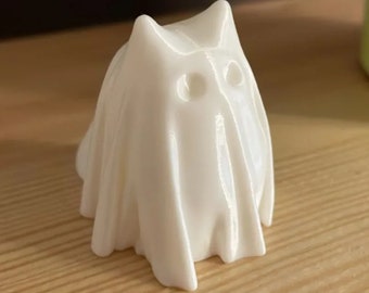 Katzengeist Figuren (4er Pack) - Süßes Halloween Wohndekor