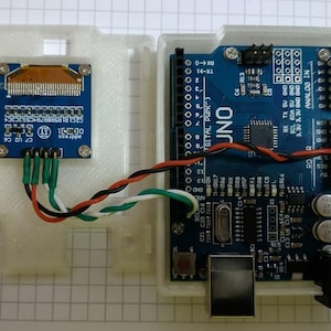 OLED Screen Arduino Uno R3 Top Case - Gadget Parts - PC Part - Etsy