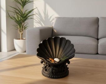 Bandeja organizadora Coquette Bow Catchall - Plato para joyas con cinta impresa en 3D - Organizador de escritorio con estética femenina - Lindo soporte para anillos con lazo - Decoración para el hogar estilo shabby chic