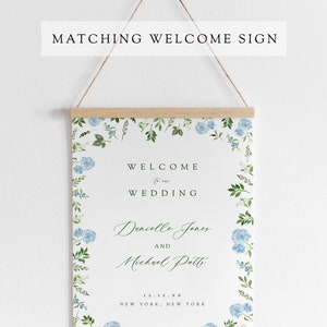 Floral Cocktail Napkin TEMPLATE Blue Hydrangea Wedding Napkin Personalized Napkin Template Floral Cocktail Napkin TEMPLATE Blue Hydrangea Wedding Napkin Personalized Napkin Template