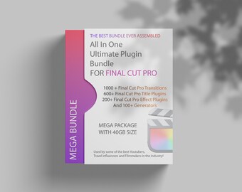 Pack de 40 Go de plug-ins Final Cut Pro : plus de 1 500 transitions, titres et effets