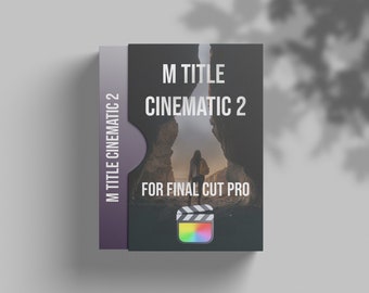 Títulos cinematográficos para Final Cut Pro - mTitle Cinematic 2