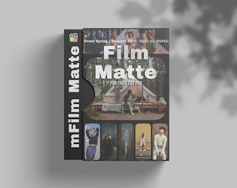 mFilm Matte: Cinematic Effects and Frames for Final Cut Pro
