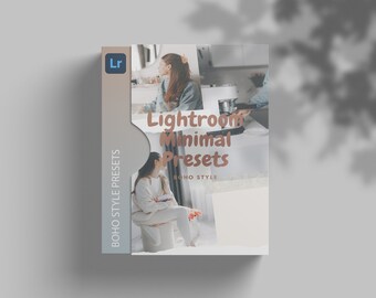 Boho Lightroom Presets: Minimal Bohemian Style (Digital Download)
