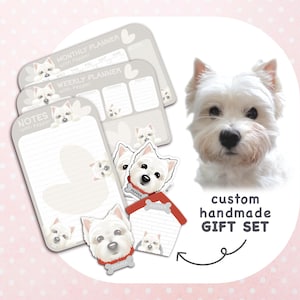 Custom Handmade Pet Gift Set | Personalized Gifts for Dog Owners and Cat Parents