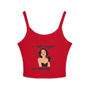 Chic Women&#39;s Tank Top with Statement Design, Casual Summer Shirt, Perfect for Girls&#39; Night Out, Stylish Gift for Her