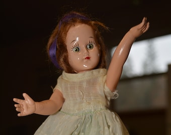 CIRCA 1960s ANTIQUE DOLL