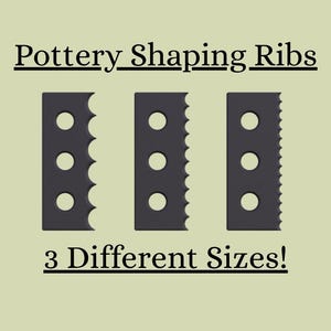 Rib Tool for Pottery, Clay Rib, Pottery Rib, Tool for Pottery, Pottery Wheel Rib Tool, Shape Guide, Trimming Tool