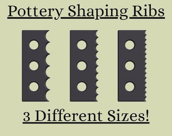 3D Printed Pottery Rib Tool: Clay Shaping & Trimming Guide