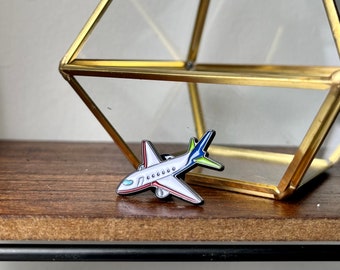 Vintage Airplane enamel pin