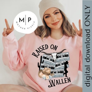 Wallen PNG Download|Sublimation Print|Digital Download|Country|Western|Country Music