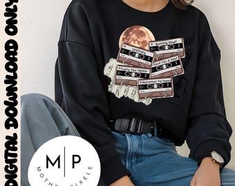 Alex Warren Cassette Tape PNG | Alex Warren Themed | Digital Download for Sublimation Shirts | Small Business