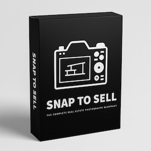 Real Estate Photography Course – Learn How to Shoot & Sell Homes | Snap to Sell Blueprint