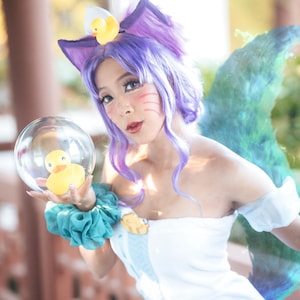 Cosplay Print of Spirit Blossom Springs Ahri cosplay
